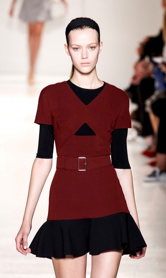 Victoria Beckham SS14 Show At New York Fashion Week, 2013