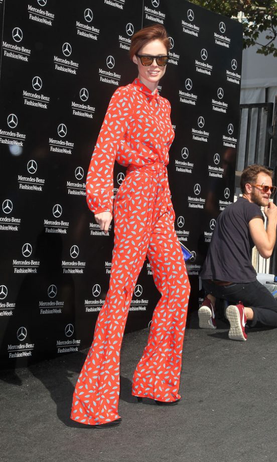 Coco Rocha At New York Fashion Week, 2013