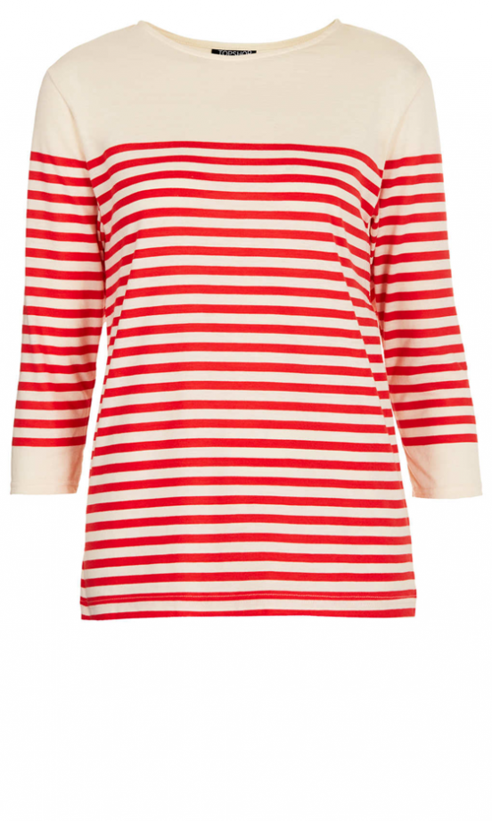 Topshop Breton Top, £20