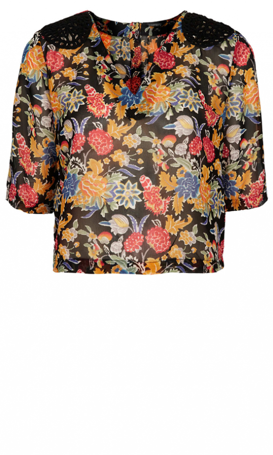 Topshop Floral Top, £25