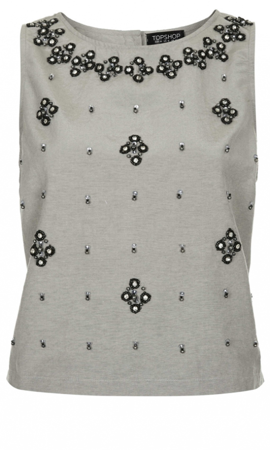Topshop Embellished Top, £38