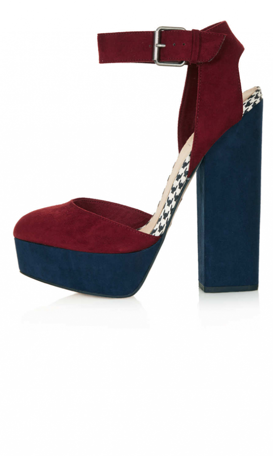 Topshop Block Heels, £60