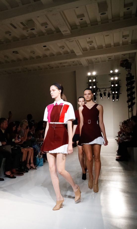 Victoria Beckham SS14 Show At New York Fashion Week, 2013