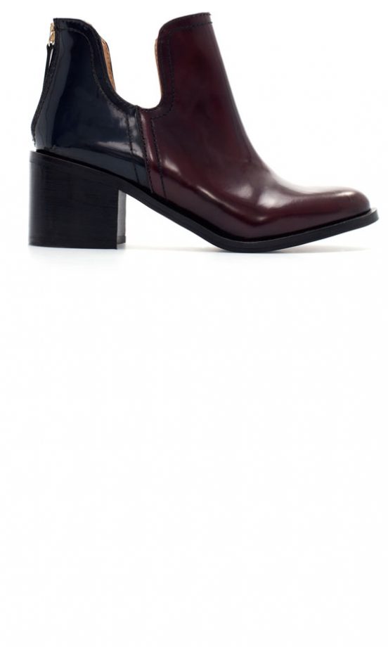 Zara AW13 Brown Black Boots