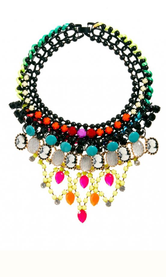 ASOS Cameo Bib Necklace, £50