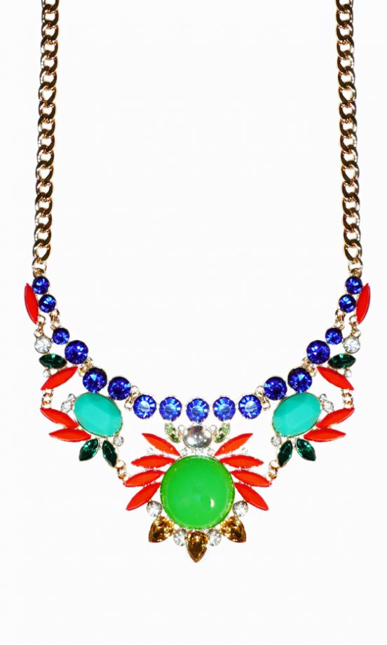 Adorning Ava Statement Jewel Necklace, £14