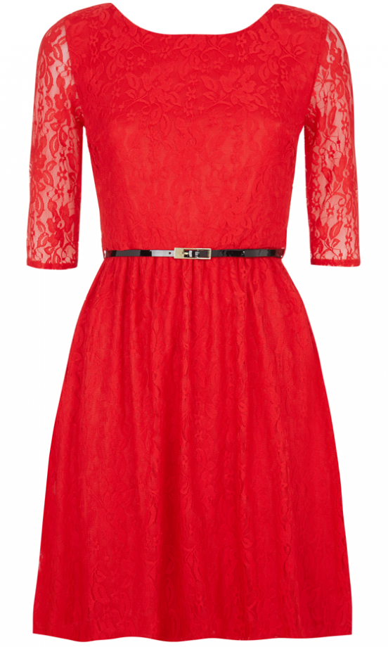 Primark AW13 Collection: Belted Lace Skater Dress, £10