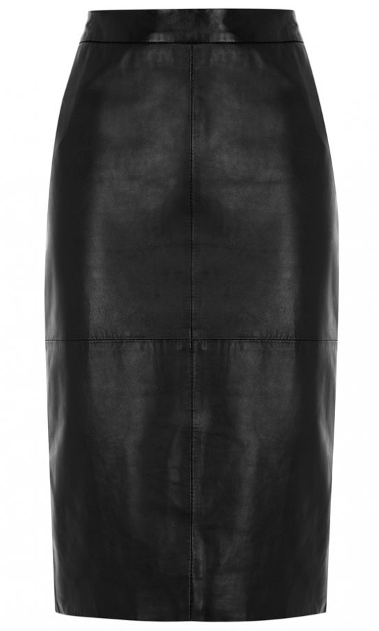 Black Leather Pencil, £85