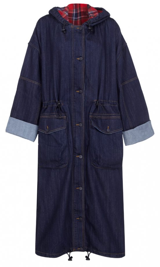Rihanna For River Island Winter 2013: Oversized Denim Coat