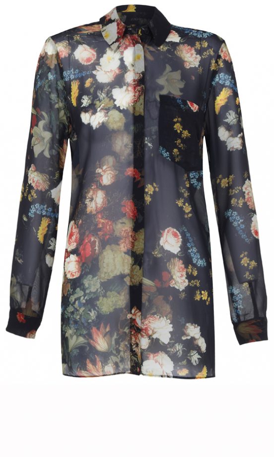 Rihanna For River Island Winter 2013: Floral Shirt