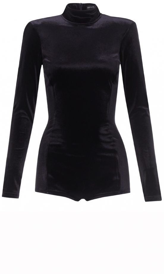 Rihanna For River Island Winter 2013: Black High-Neck Body