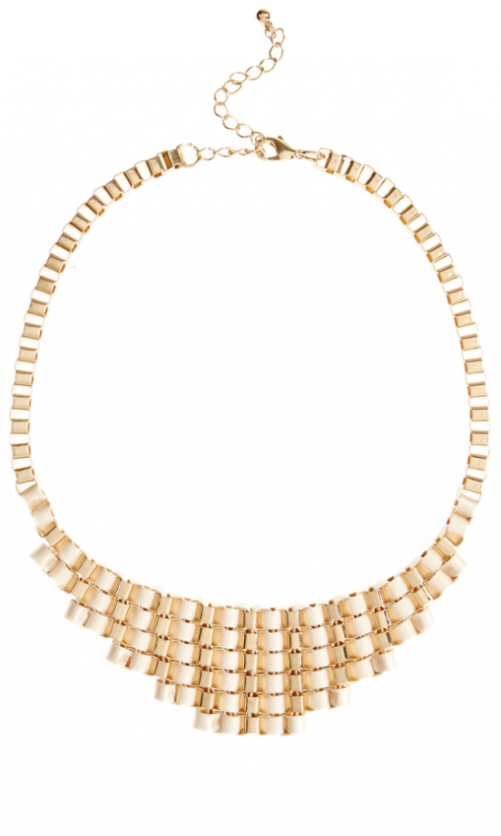 Primark AW13 Collection: Fabric Chain Necklace, £3