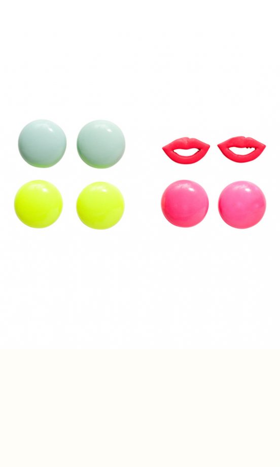 H&M 4-pack Earrings, £1.99