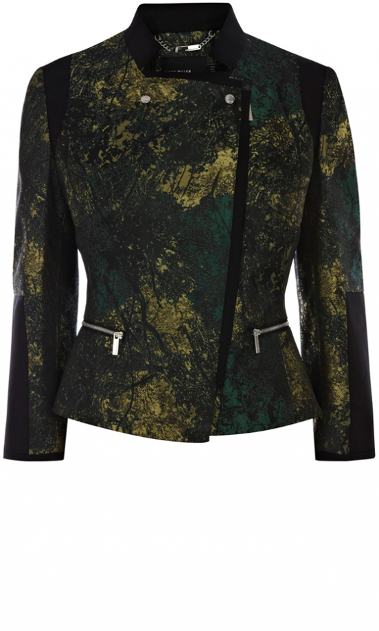 Karen Millen Printed Biker, £190