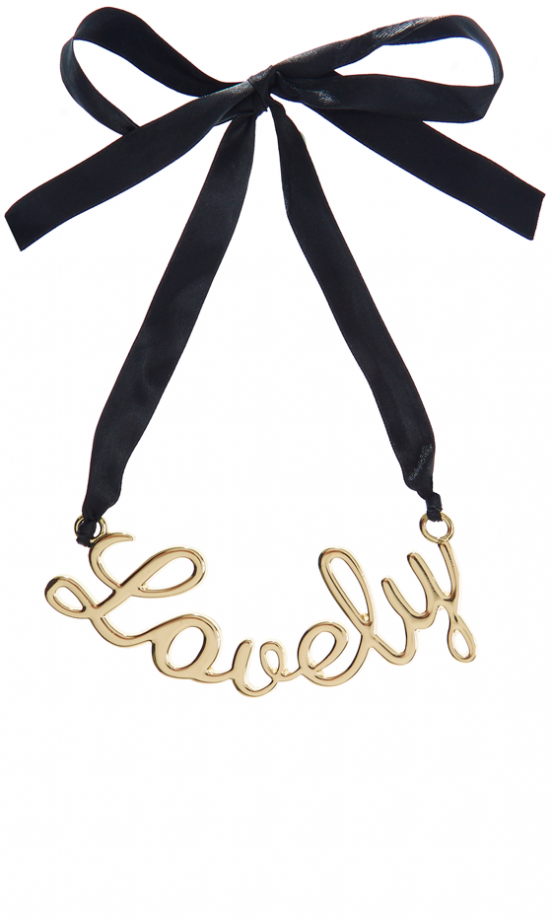 Primark AW13 Collection: Lovely Ribbon Tie Necklace