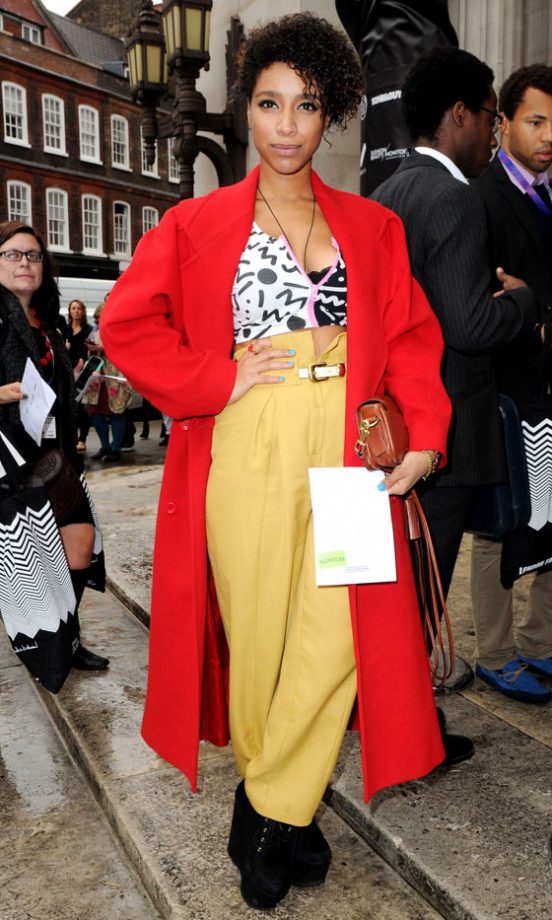 Lianne La Havas' Bright Red Coat