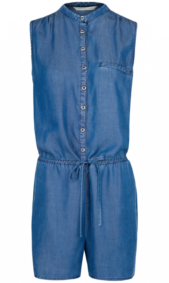 Mango Denim Playsuit, £39.99