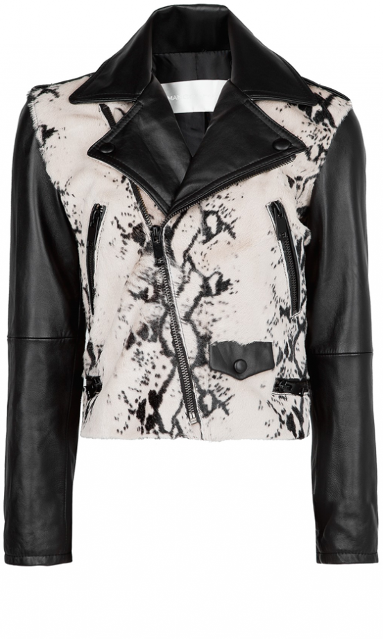 Mango Leather Biker, £229.99