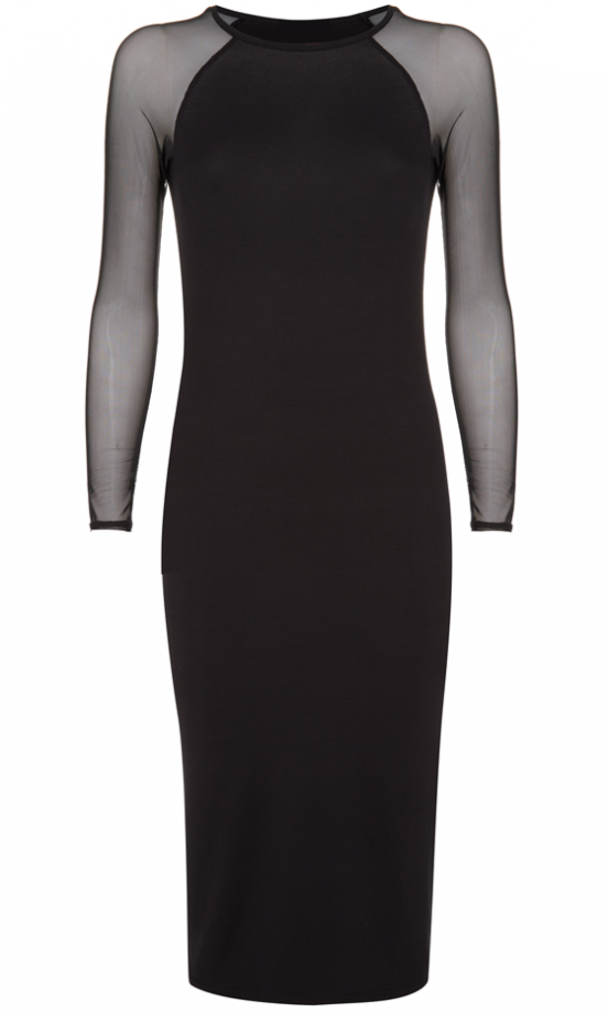 Primark AW13 Collection: Mesh Detail Midi Dress, £10