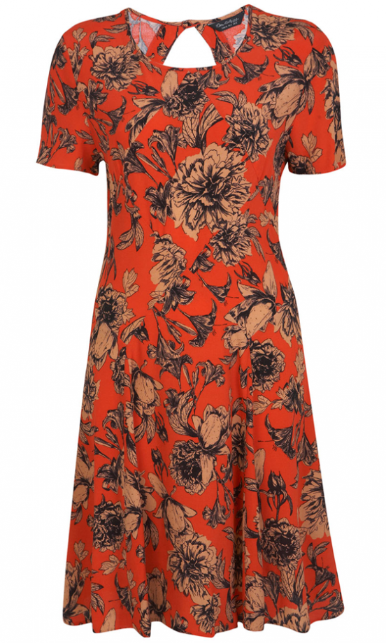 Miss Selfridge Floral Tea Dress, £37