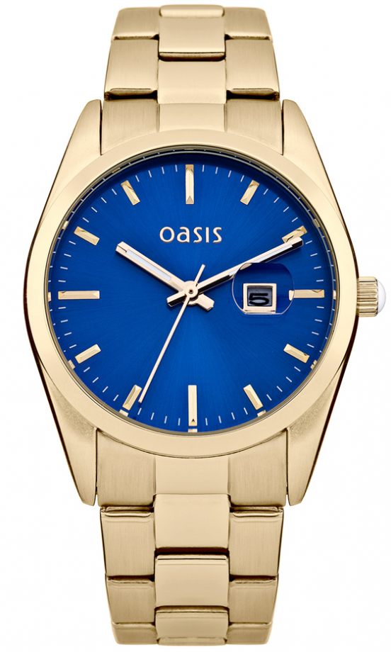 Oasis Blue Dial Watch, £45