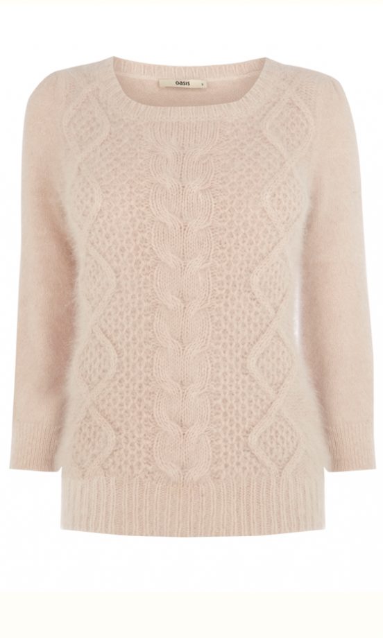Pink Angora Sweater, £45