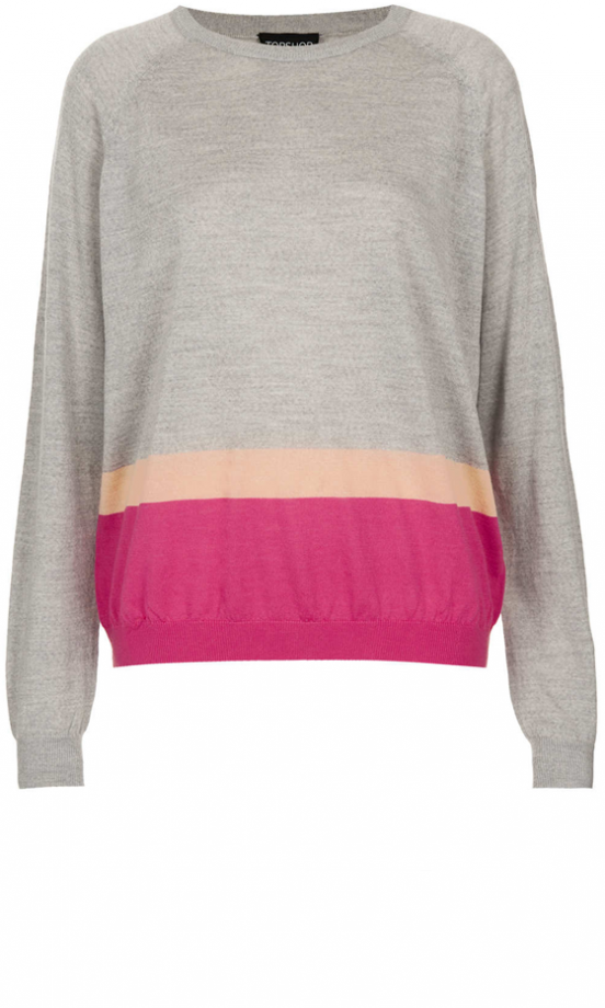 Topshop Block Merino Jumper, £50