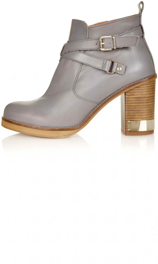 Topshop Grey Boots, £80