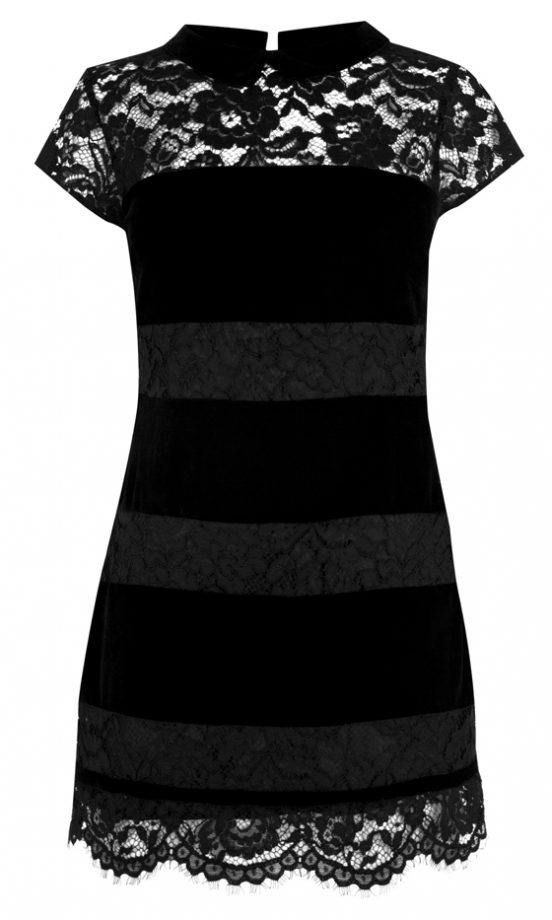 Velvet Skater Dress, £65