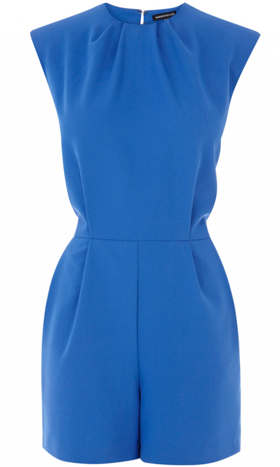 Warehouse Crepe Playsuit, £48