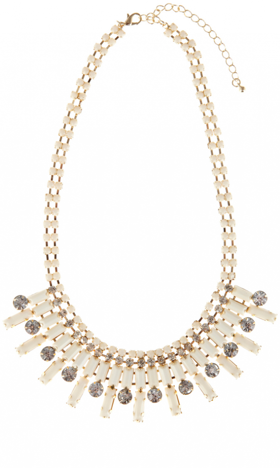 Warehouse Opaque Necklace, £18