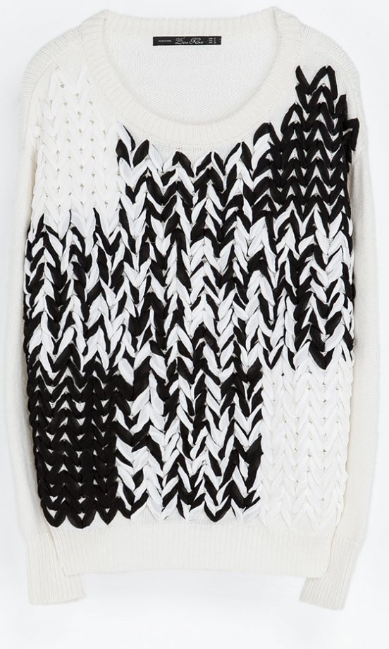 Zara Woven Jumper, £59.99