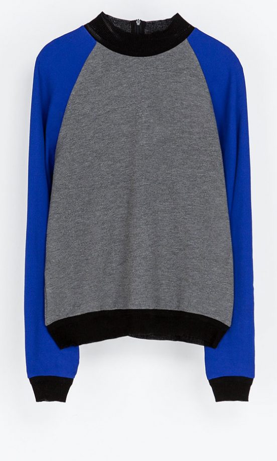Zara Block Jumper, £19.99
