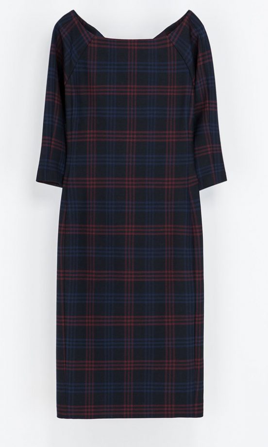 Zara Checked Dress, £59.99