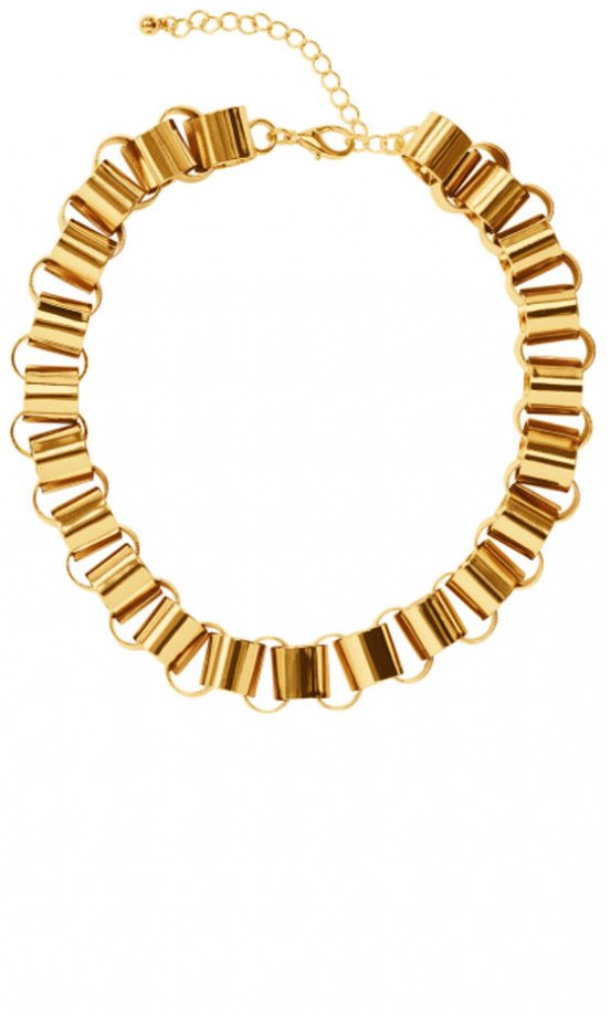H&M AW13 Gold Link Necklace, £12.95