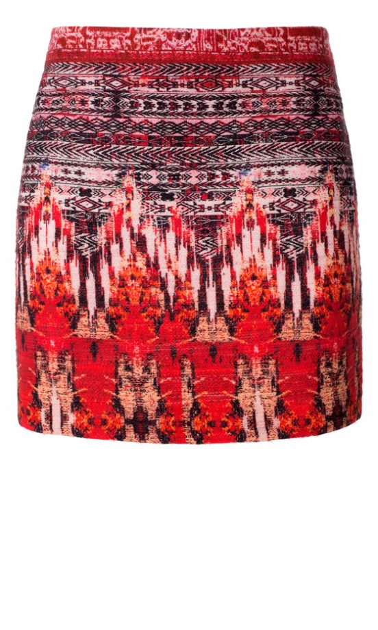 H&M AW13 Printed Mini Skirt, £24.95
