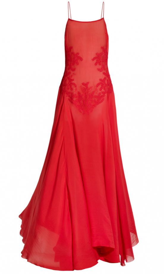H&M AW13 Red Maxi Dress, £69.95
