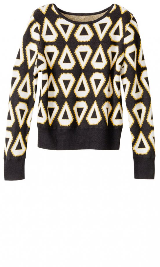 H&M AW13 Geometric Jumper, £39.95