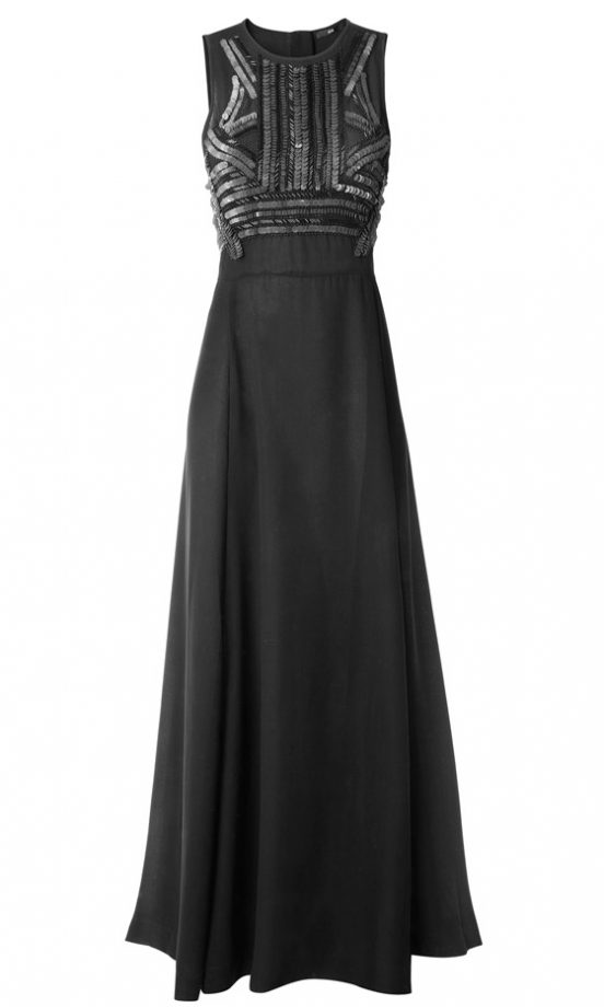 H&M AW13 Black Maxi Dress, £59.95
