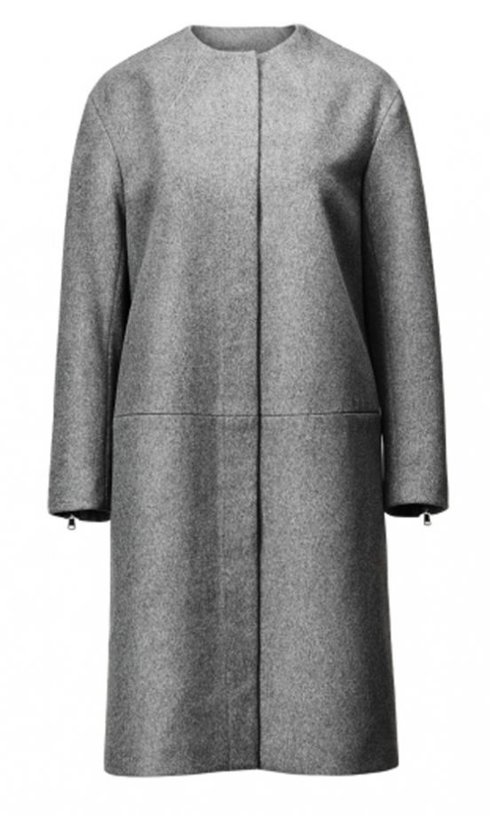 H&M AW13 Grey Coat, £69.95