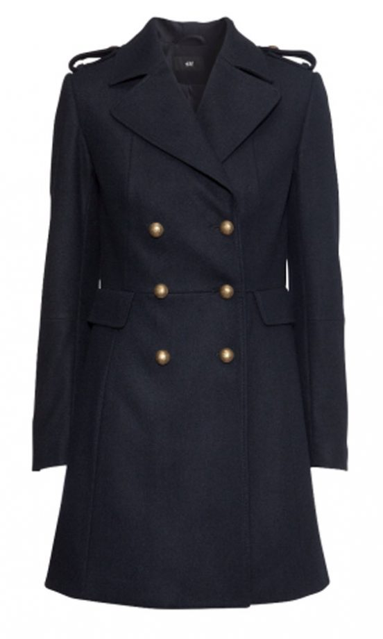 H&M AW13 Military Coat, £29.95