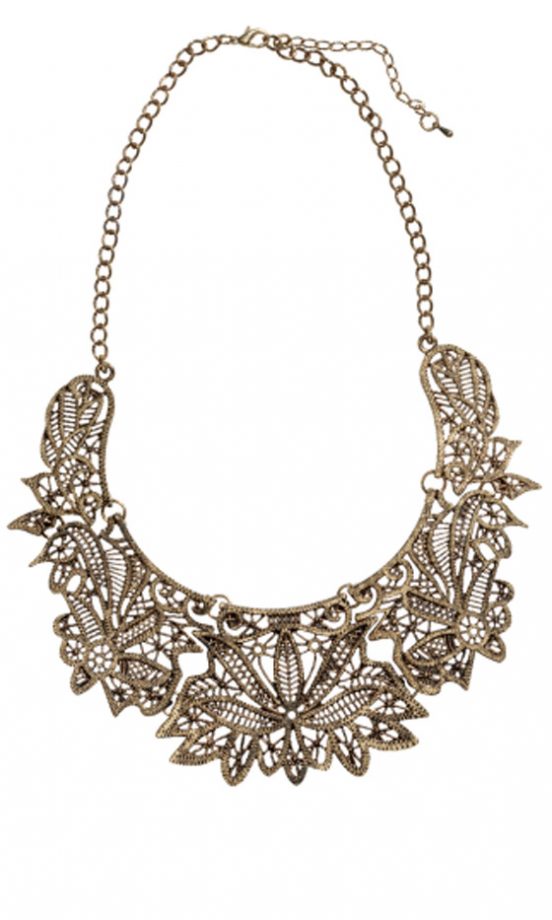 H&M AW13 Gold Necklace, £9.95