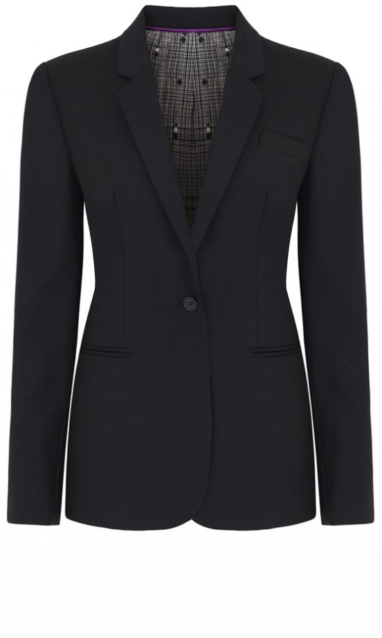 Marks & Spencer Best Of British Collection Preview: Black Tailored Jacket, £199