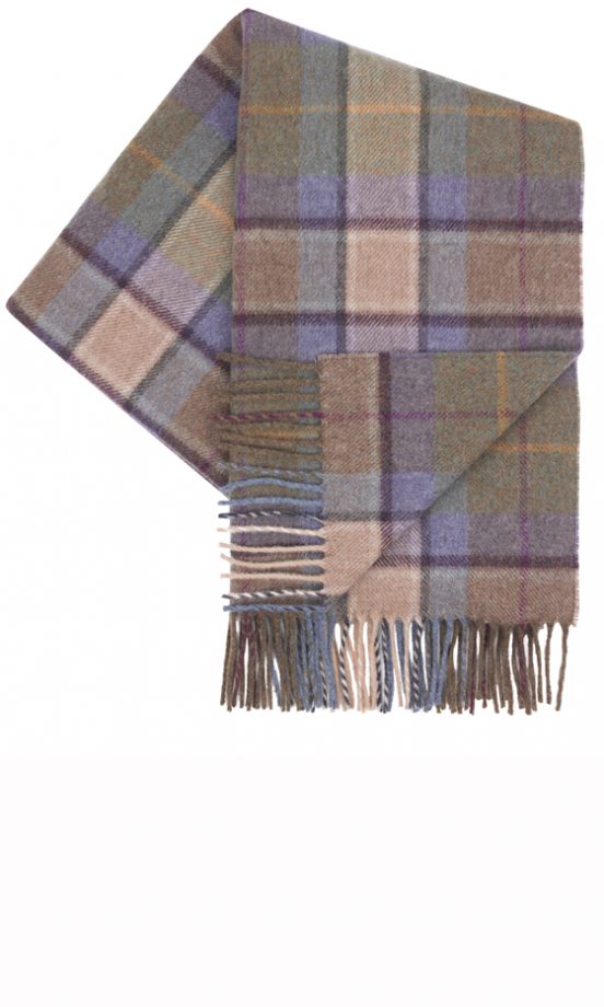 Marks & Spencer Best Of British Collection Preview: Green Mix Wool Scarf, £39.50