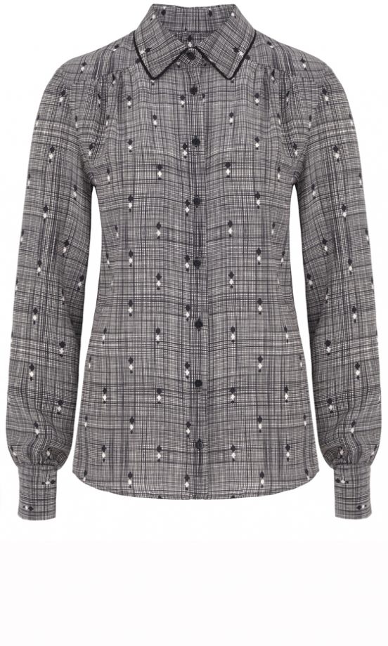 Marks & Spencer Best Of British Collection Preview: Black And White Hatch Print Shirt, £99