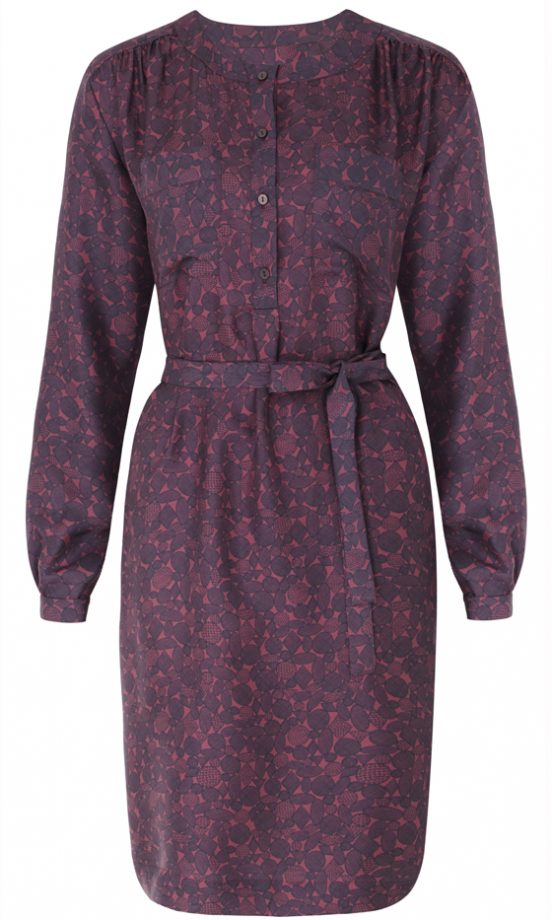 Marks & Spencer Best Of British Collection Preview: Pink Mix Tie Dress, £189
