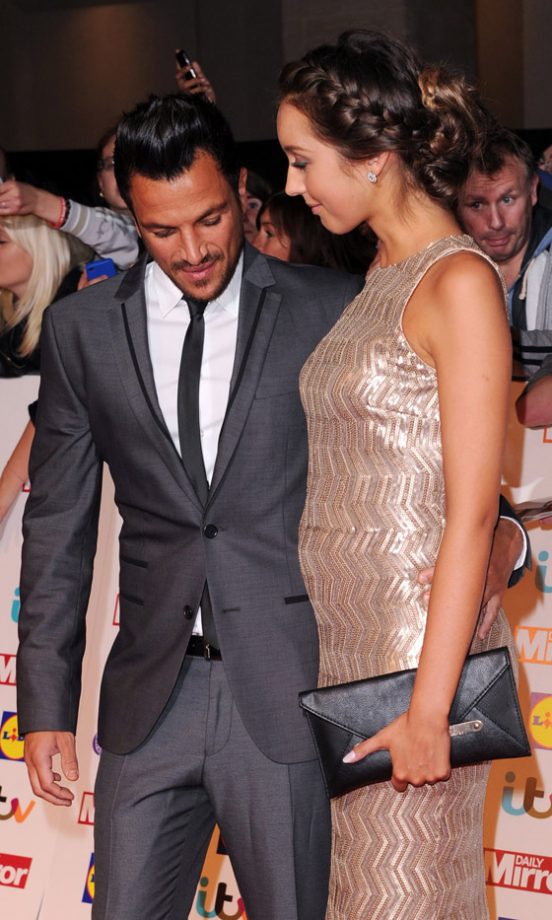Peter Andre And Emily Macdonagh At The Pride Of Britain Awards, 2013