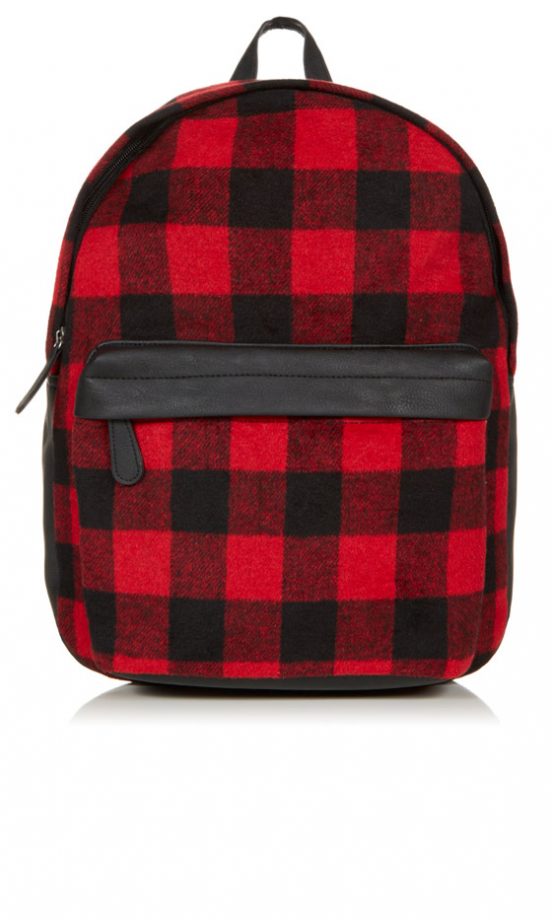 Primark AW13 Collection: Tartan Rucksack, £9