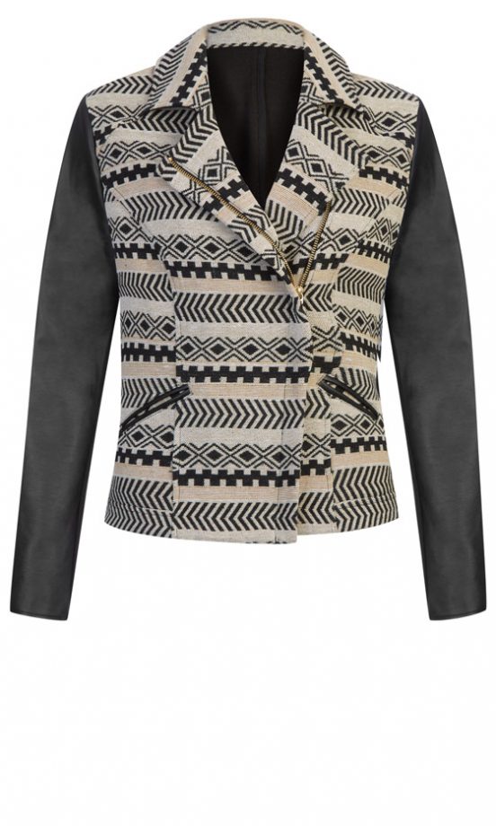 Primark AW13 Collection: Tapestry Biker Jacket, £25