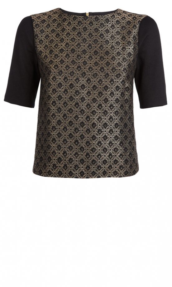 Primark AW13 Collection: Gold And Black Top